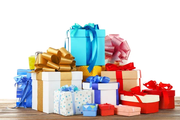 Set von Geschenkboxen — Stockfoto