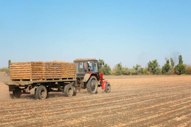 Modern tarım traktör alanında