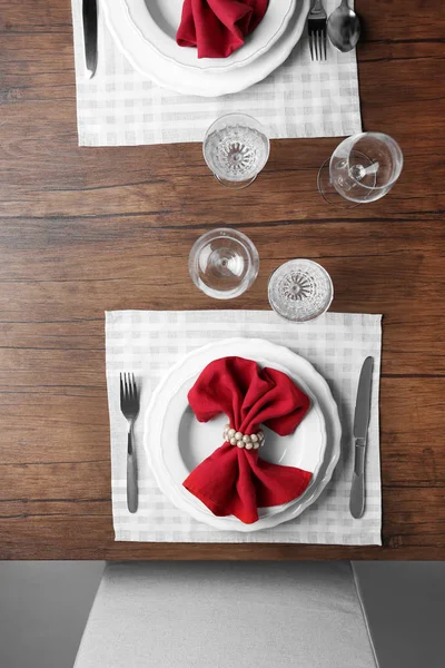 Eleganti appuntamenti al tavolo — Foto Stock