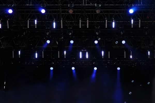 Open air stage illuminations