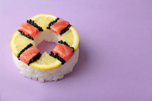 Delicioso donut Sushi — Fotografia de Stock