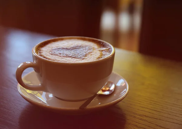 Hot tasty coffee — Stock Photo, Image