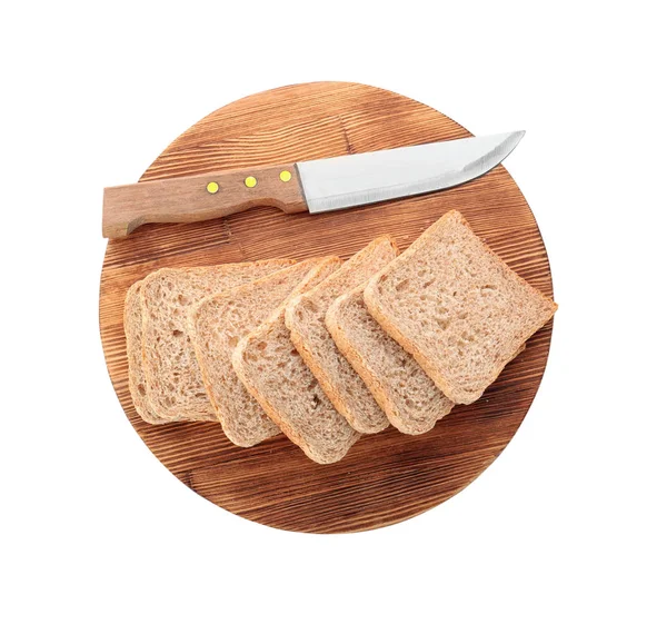 Нарізаний свіжий хліб — стокове фото