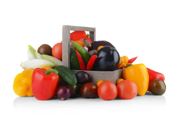 Группа свежих овощей — стоковое фото