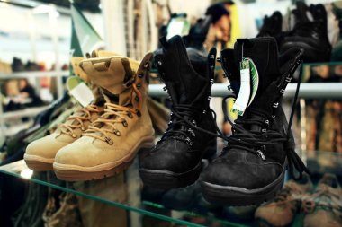 Özel ordu cam raf Sergisi çizme