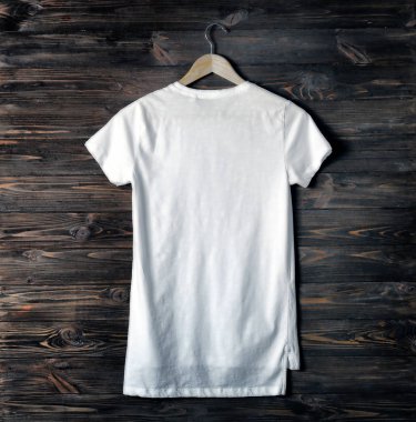 Boş beyaz t-shirt