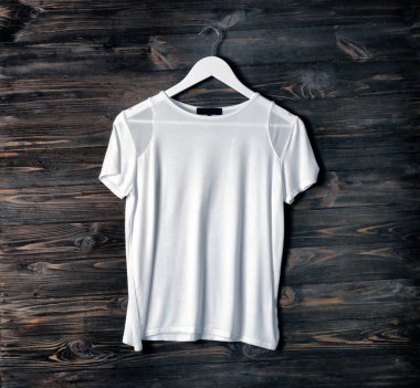 Boş beyaz t-shirt