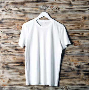 Boş beyaz t-shirt