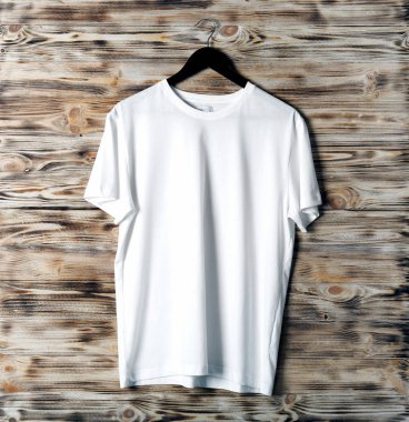 Boş beyaz t-shirt
