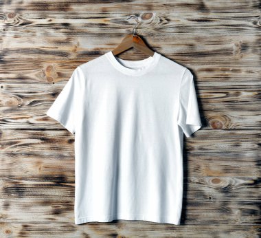 Boş beyaz t-shirt