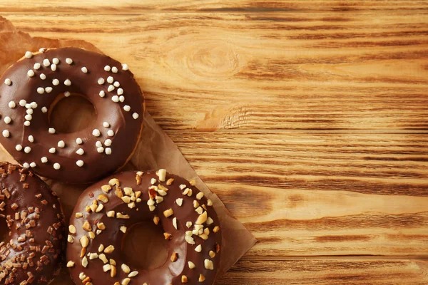 Fresh tasty donuts — Stock Photo, Image