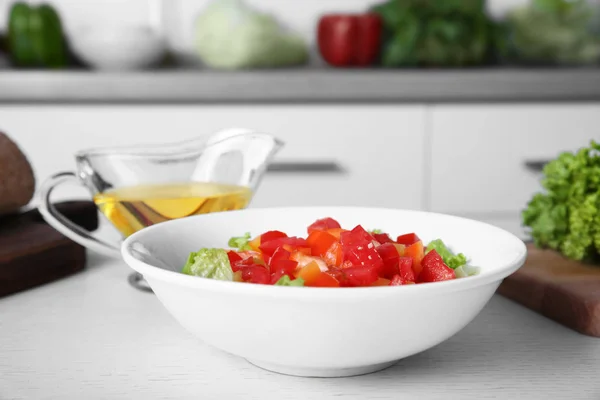 Verse groenten salade — Stockfoto