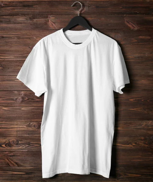T-shirt blanc blanc blanc — Photo