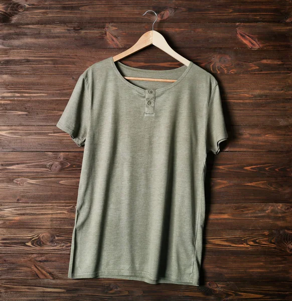 Blank grey t-shirt — Stock Photo, Image