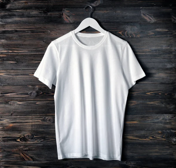 Lege witte t-shirt — Stockfoto