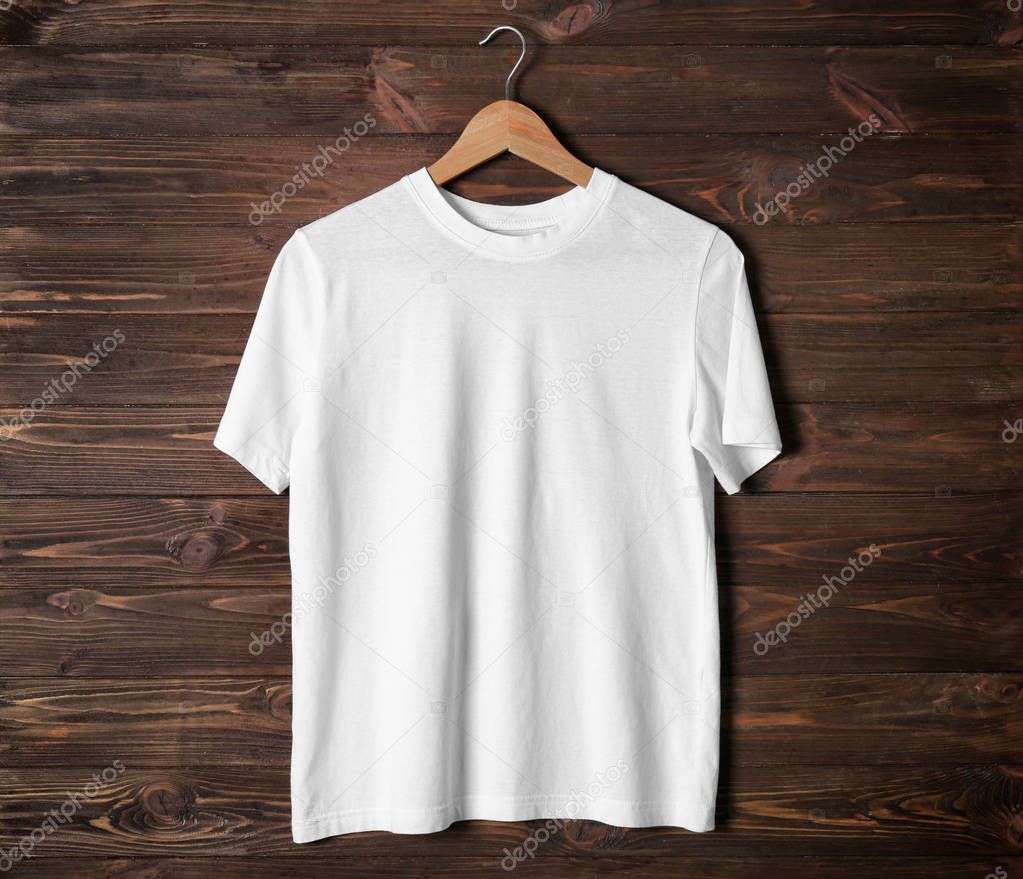 Blank white t-shirt