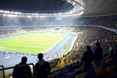 Futbol maçı izlerken hayranları  