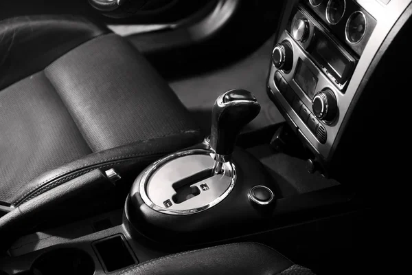 Closeup of car gearbox — Stock Photo, Image