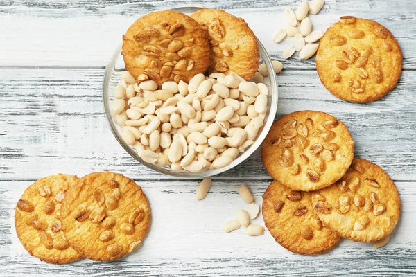 Chutné cookies arašídové — Stock fotografie