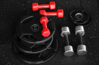 Ağırlık plakaları ve halter