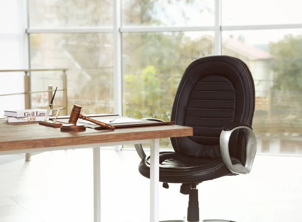 Empty notary workplace — Stock Photo, Image