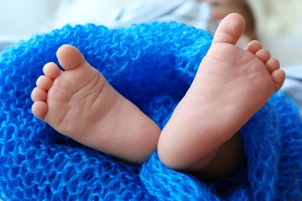 可爱的宝宝的脚 — 图库照片