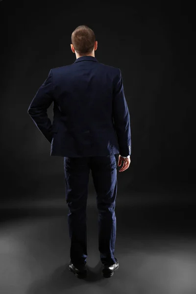 Young business coach standing — Stock Photo, Image