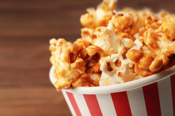 Süßer Popcorn-Hintergrund — Stockfoto