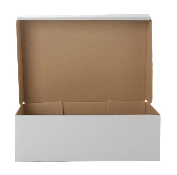 열린된 판지 상자 — 스톡 사진