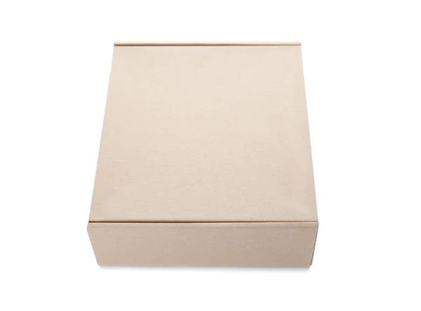 Коробка коричневого цвета — стоковое фото