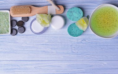 Spa uygulamaları masada