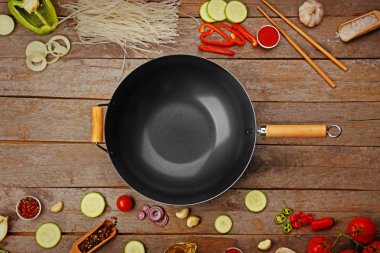 Boş wok tava