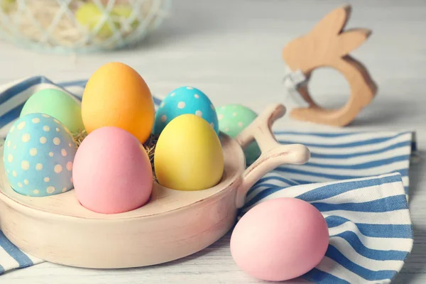 Uova di Pasqua variopinte — Foto Stock