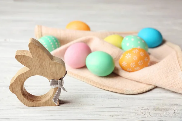 Coloridos huevos de Pascua — Foto de Stock