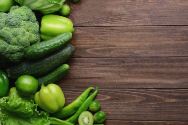 Yeşil sebze ve meyve