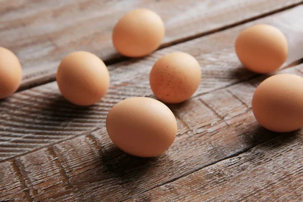 Pilha de ovos crus — Fotografia de Stock