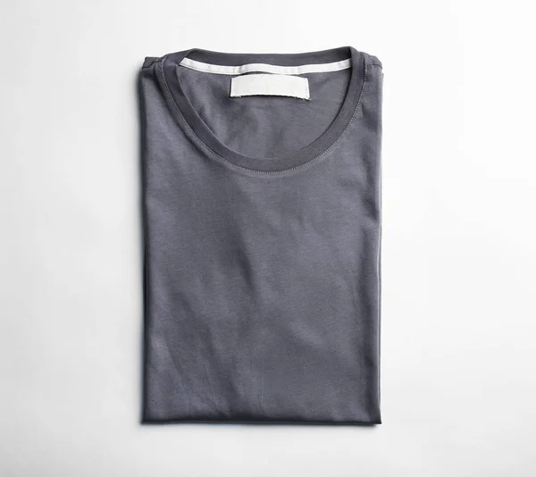 Blank grey t-shirt — Stock Photo, Image