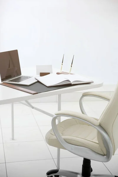 Office with executive workplace — Stock Photo, Image