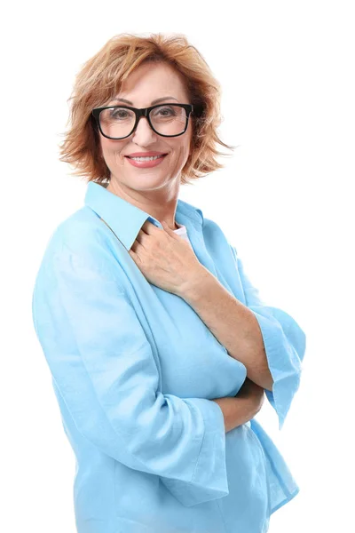 Beautiful middle-aged woman — Stock Photo, Image