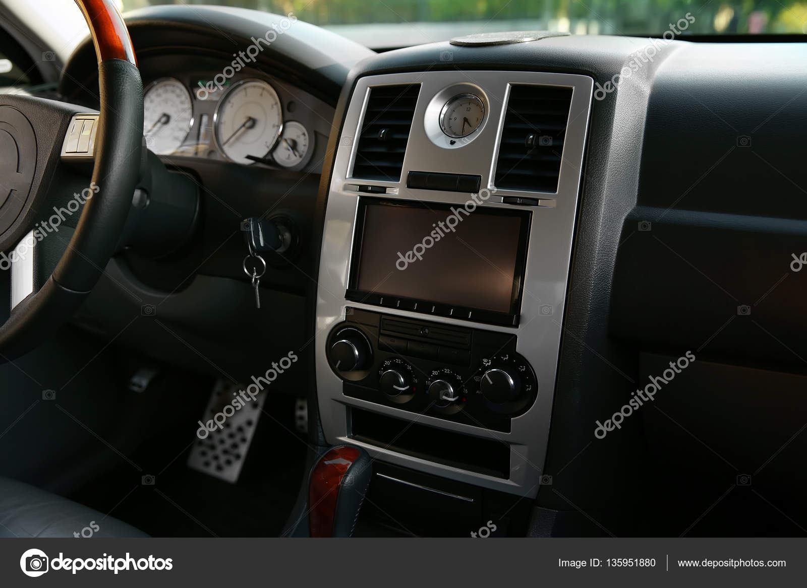 Expensive Car Interior Stock Photo C Belchonock 135951880