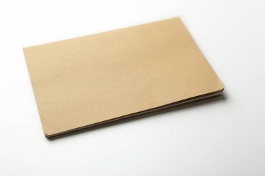 Boş bej defter 