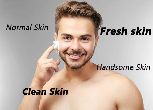 Conceito de Cuidados com a pele — Fotografia de Stock