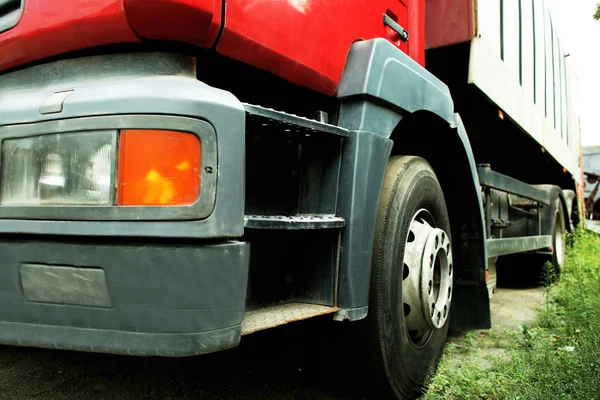 Parte del camion della spazzatura — Foto Stock