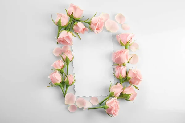 Fresh Floral frame — Stock Photo, Image