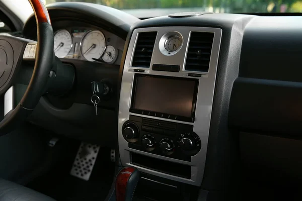 Expensive car interior — Stock Photo, Image