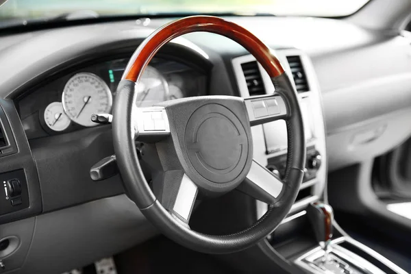 Expensive car interior — Stock Photo, Image