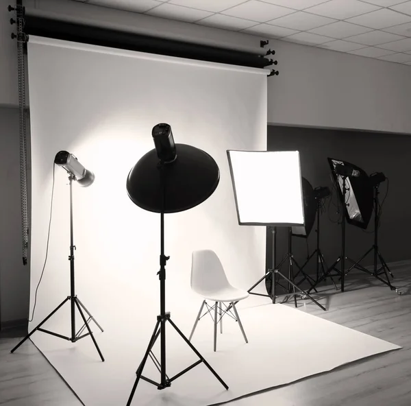 Profesionální fotografické studio — Stock fotografie