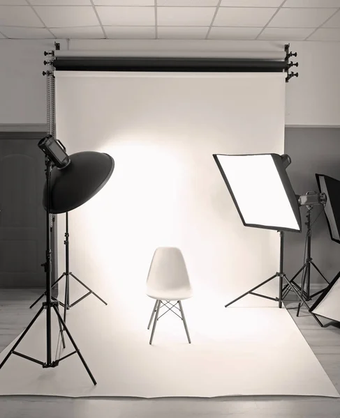 Estudio fotográfico profesional — Foto de Stock