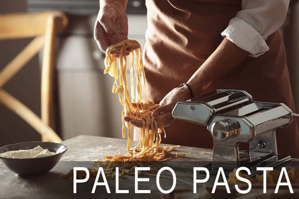 Paleo pasta's en gezonde voeding — Stockfoto