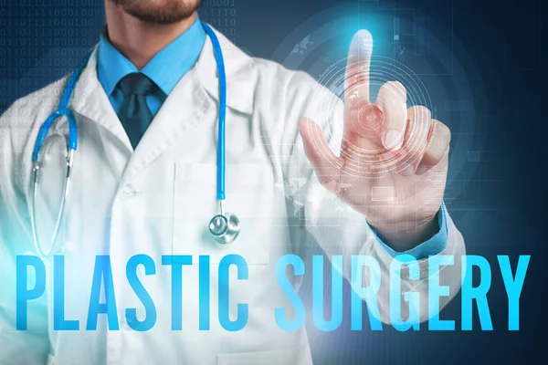 Plastische chirurgie concept — Stockfoto